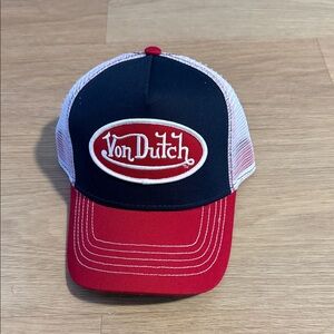 Von Dutch Trucker Hat with White Mesh